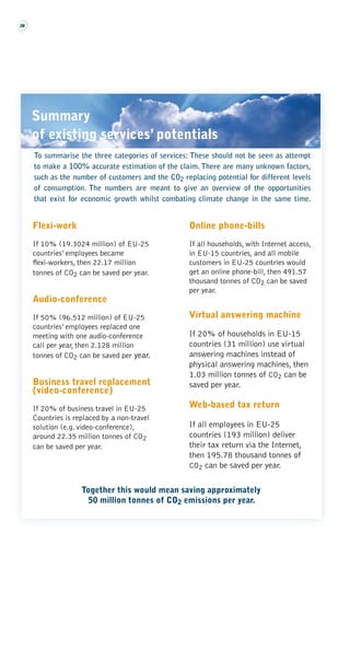 Climate Change Road Map