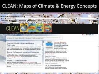CLEAN: Maps of Climate & Energy Concepts
 