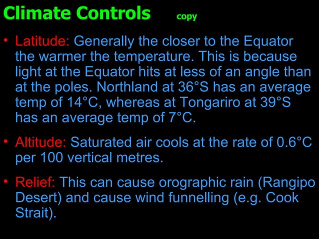 Climate Patterns And Processes | PPT | Weather | Science