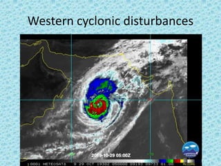 Western cyclonic disturbances
 