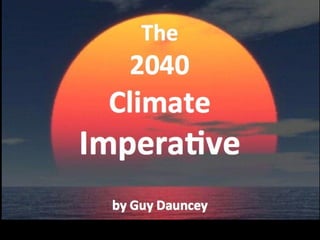 The five fundamental solutions
to the climate crisis
tithe climate crisis
1. 100% renewable energy
2. Phase out industrial meat
 