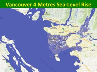The last time the world was 3C warmer,
the sea level was 25 metres higher.
 