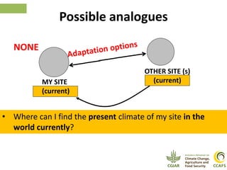Climate Analogues - Introduction