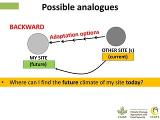 Climate Analogues - Introduction