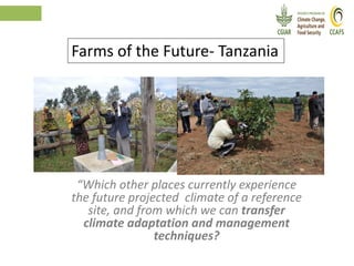Climate Analogues - Introduction