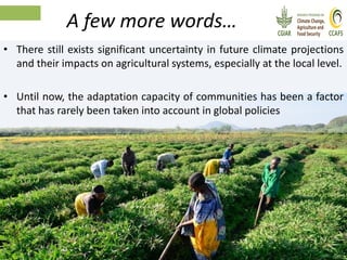 Climate Analogues - Introduction