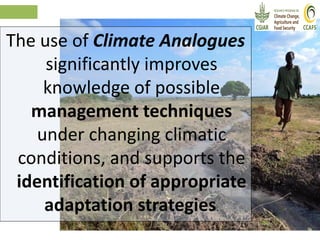 Climate Analogues - Introduction