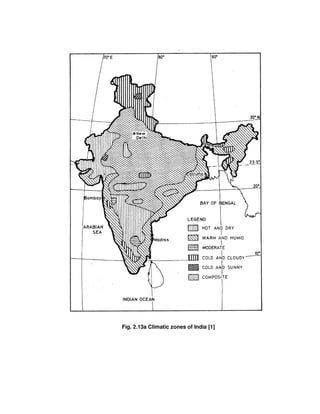 Fig. 2.13a Climatic zones of India [1]
 