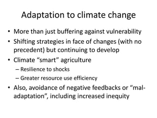Climate change adaptation in northern Ethiopia