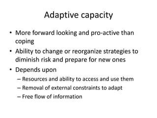 Climate change adaptation in northern Ethiopia