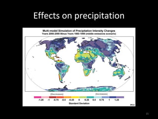 Effects on precipitation




                           15
 