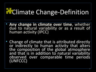 Climate change | PPT
