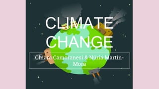 CLIMATE
CHANGE
Chiara Camoranesi & Núria Martín-
Mora
 