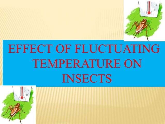 Effect of Climatic Change on Harmful insect pests and Beneficial ...