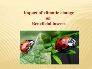 Effect of Climatic Change on Harmful insect pests and Beneficial ...
