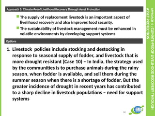 Destocking Availability Climate Change - A new outlook towards future.ppt
