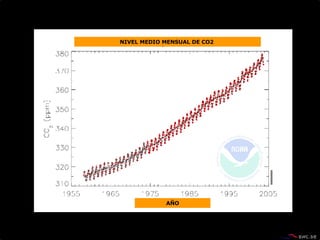 NIVEL MEDIO MENSUAL DE CO2  AÑO 