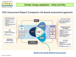 Climate Change Adaptation: Principle and Perspectives from Thailand ...