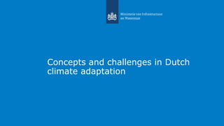 Climate Change Adaptation Governance and Planning in the Netherlands | PDF