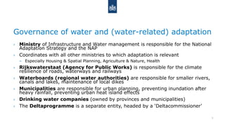 Climate Change Adaptation Governance and Planning in the Netherlands | PDF