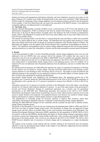 Climate change adaptation mainstreaming at the sub national level ...