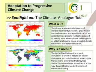 Climate Change Agriculture and Food Security CCAFS CIAT