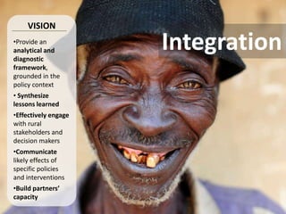 Climate Change Agriculture and Food Security CCAFS CIAT