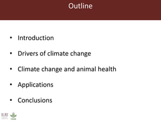 Climate change and animal health