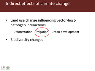 Climate change and animal health