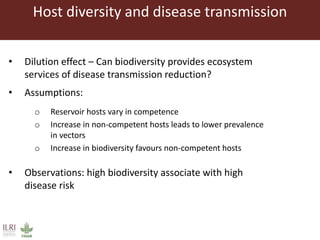 Climate change and animal health