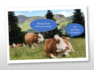 Wassup Bruh!
What you doing? Just
warming
the globe!
 