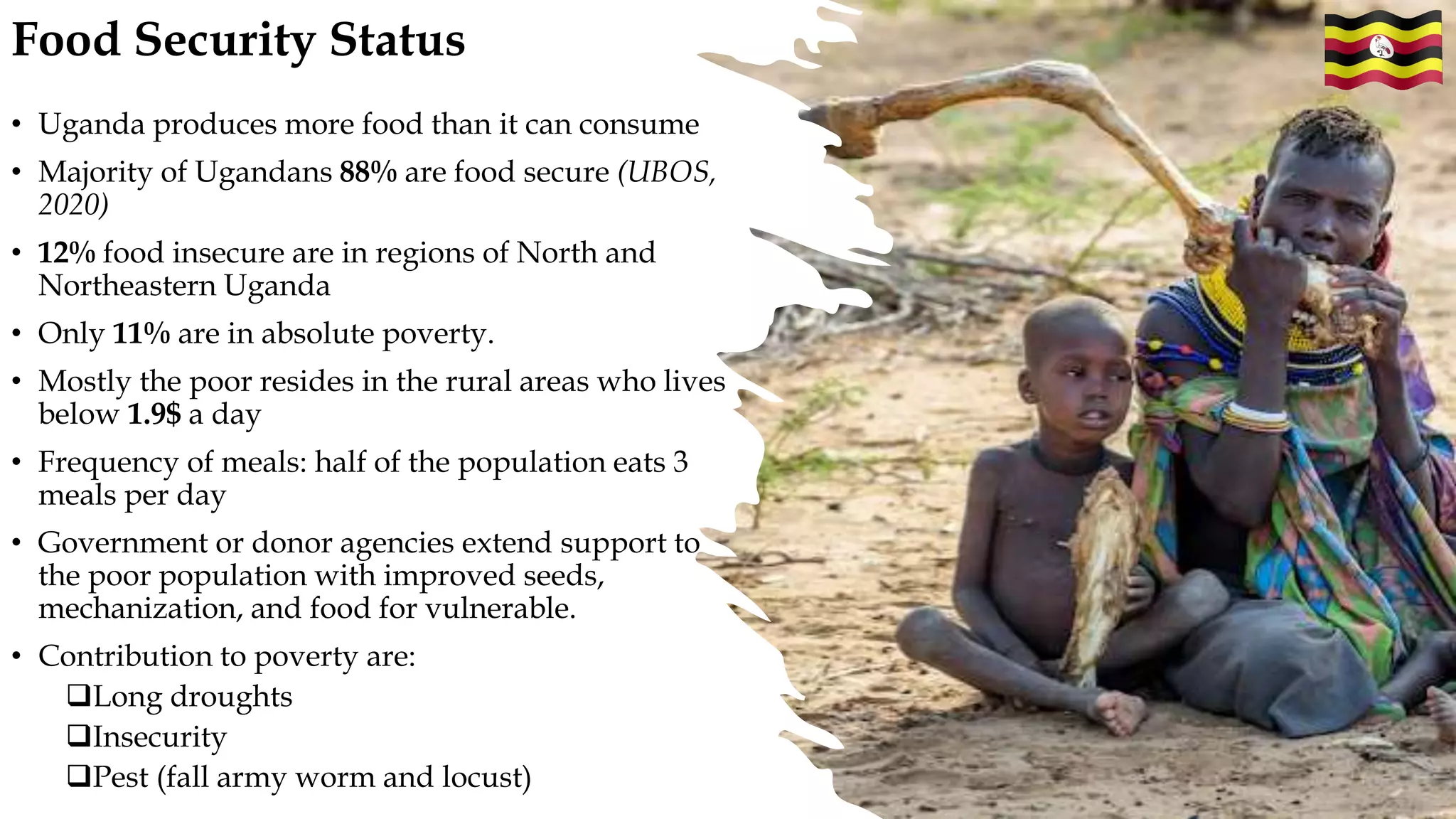 Example Food Insecure In Rural Areas Climate Change and Food Security Status in Uganda.pptx