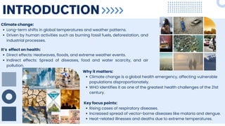 The Impact of Climate Change on Human Health and Global Solutions | PDF