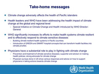climate change and health and the roles of physicians | PPTX
