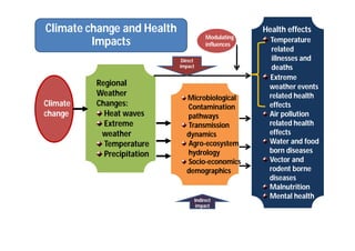 Climate Change and Health Adaptation Strategy in Lao PDR | PDF
