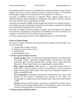 Climate Change and Human Adaptation | PDF
