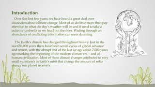 Climate Change and the Energy Crisis, Sustainable PPT GROUP 12.pptx