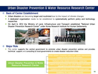 Climate change and urban disaster prevention strategy in coastal area ...
