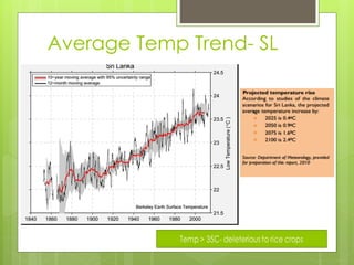 Average Temp Trend- SL
 