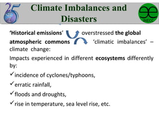 Climate change education  Dominic