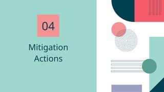 Mitigation
Actions
04
 