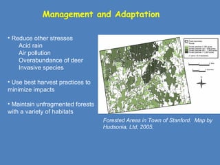 Climate Impacts on Forests and Ecosystems | PPT