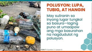 CLIMATE CHANGE values education  grade 7