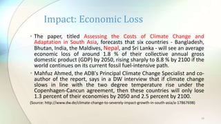 Climate change impacts in nepal and its future | PPTX