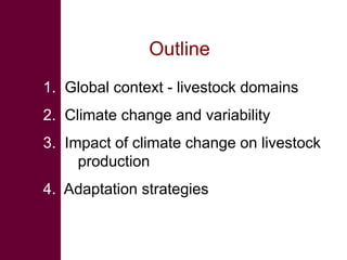 Climate change impacts on animal health and vector borne diseases | PDF