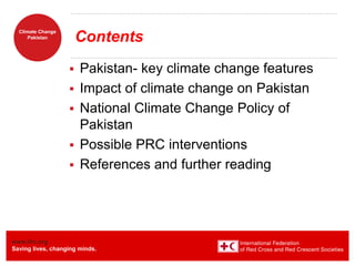 Climate change in pakistan shesh kafle | PDF