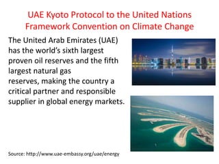 Climate change in the uae b.abu shaban | PPTX