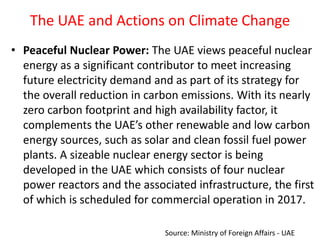 Climate change in the uae b.abu shaban | PPTX