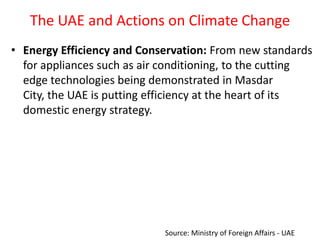 Climate change in the uae b.abu shaban | PPTX