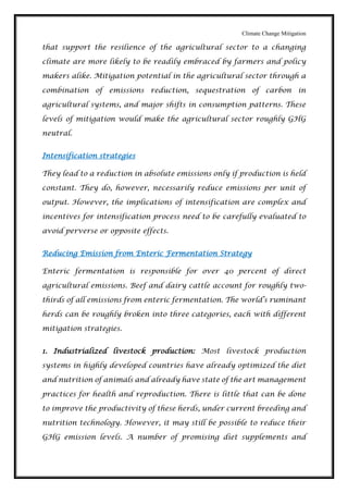 Climate change mitigation | PDF